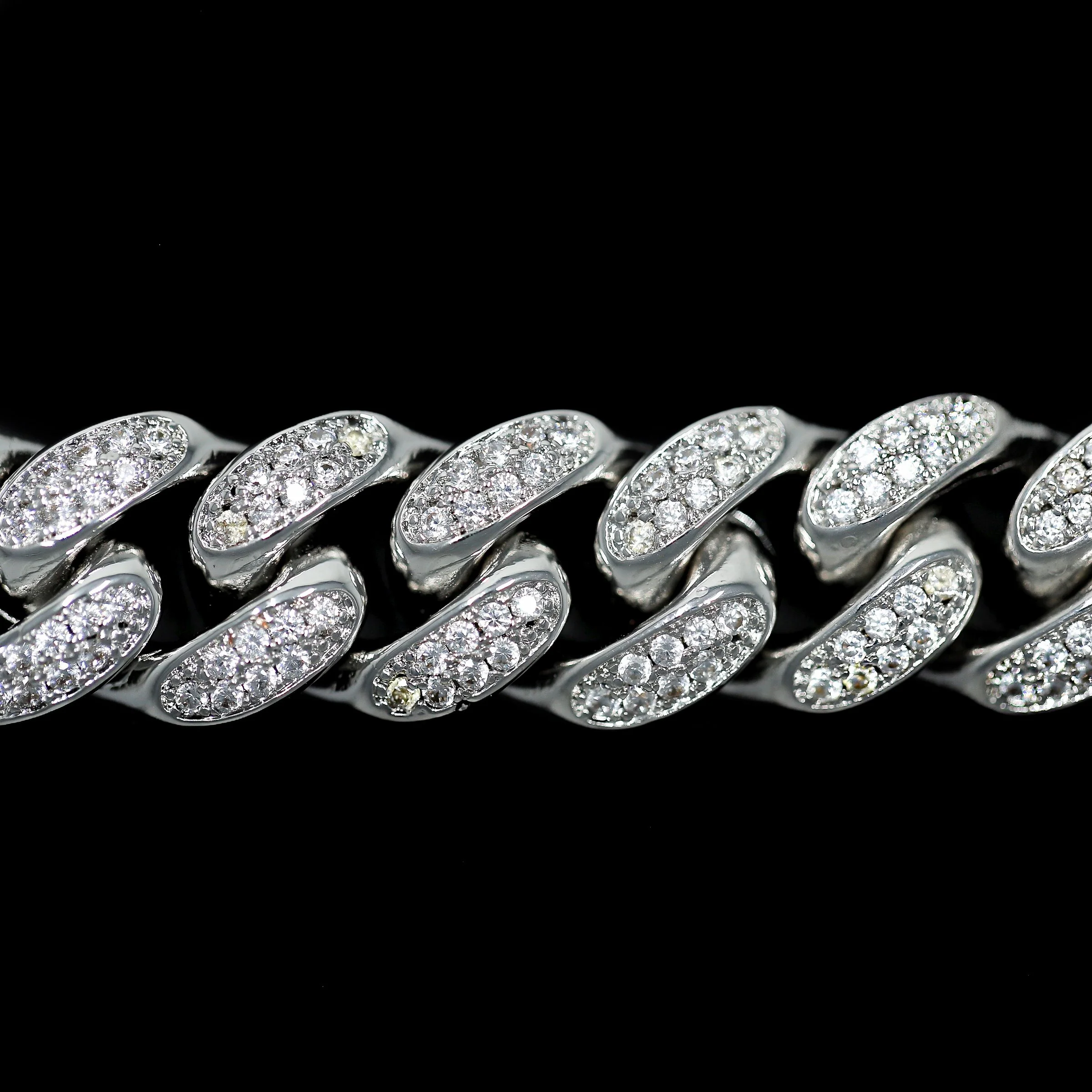 12mm Diamond Miami Cuban Necklace - Image 5