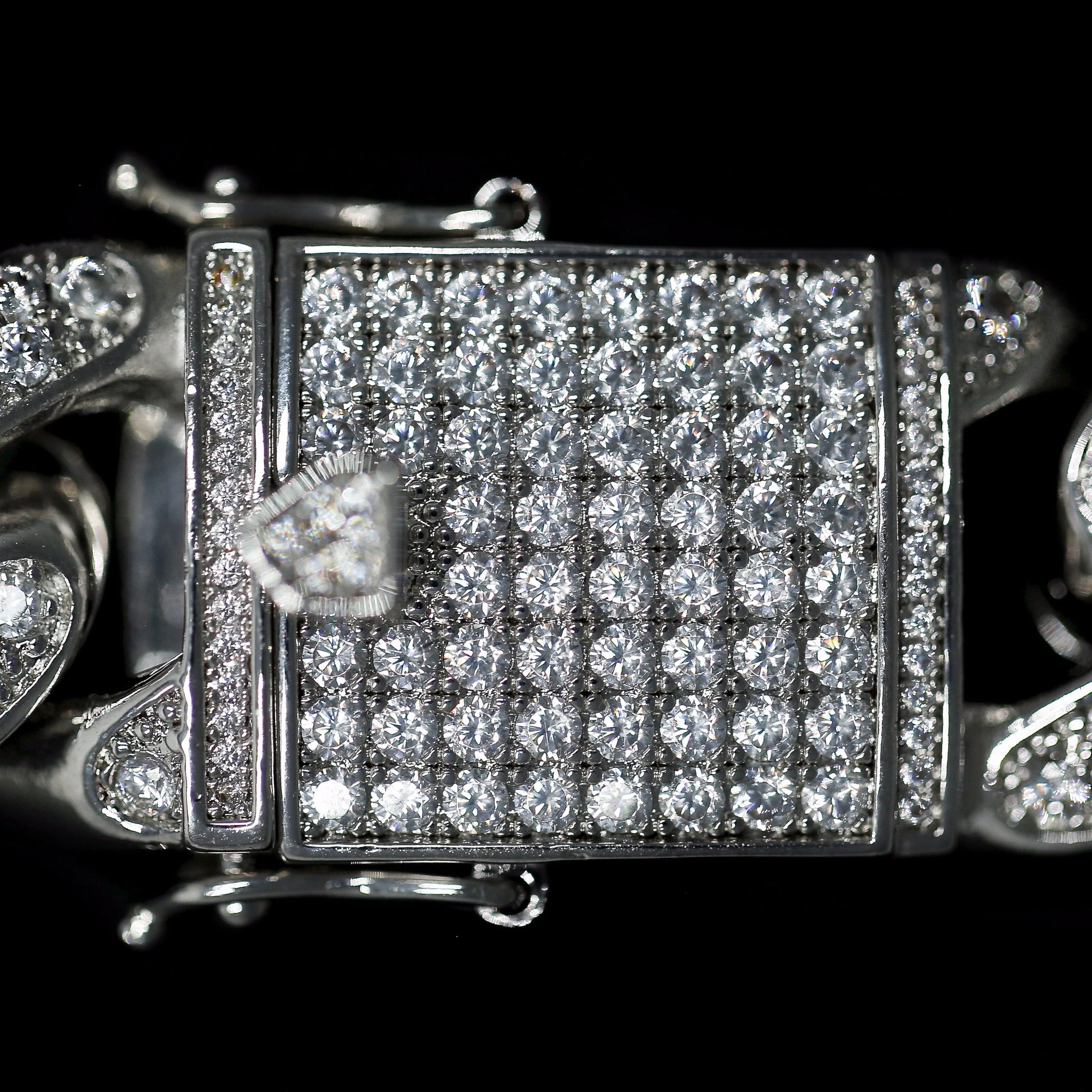 18mm Iced Out Miami Cuban Bracelet - Image 3