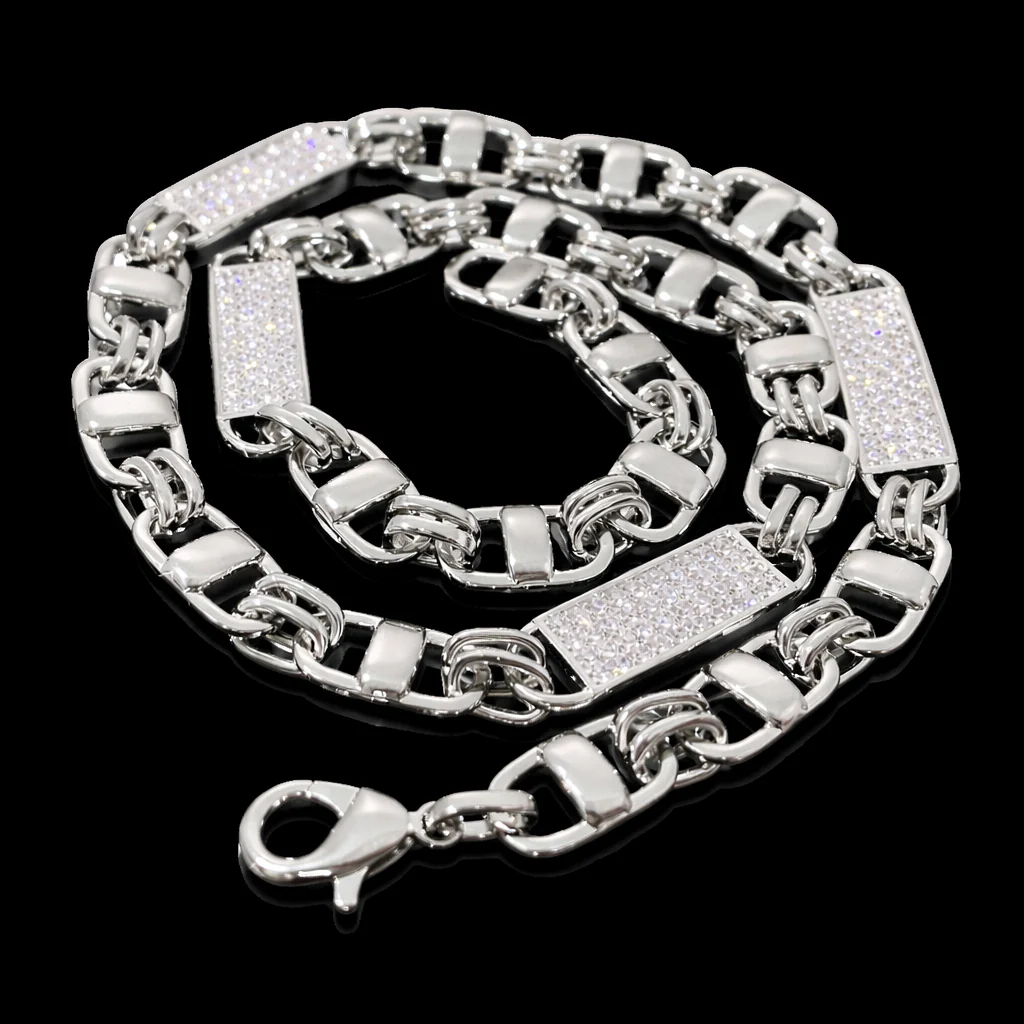 8mm Gold Plated Magnum King Chain - Image 3