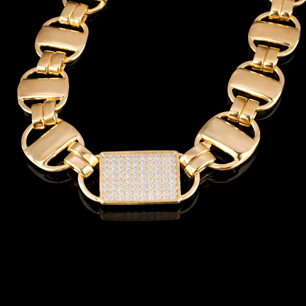 14MM Gold Plated MAGNUM KING CHAIN - Image 3