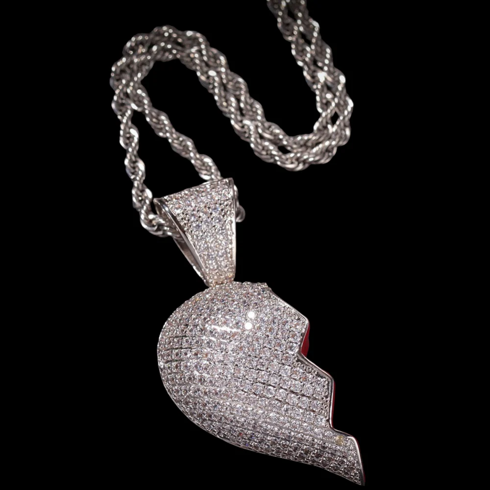 Two piece Heart pendant - Image 3